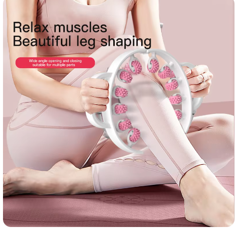 Yoga Fitness Roller - Leg Massager Ring Shaping Muscle Relaxation