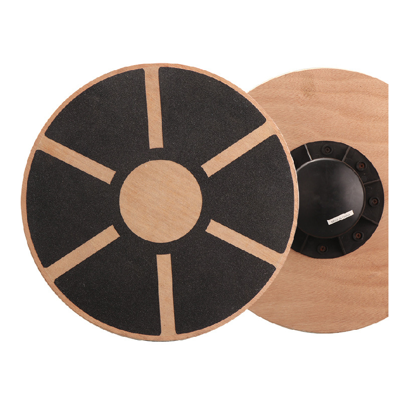 Yoga Fitness Board - Wooden balance board fitness balance plate,