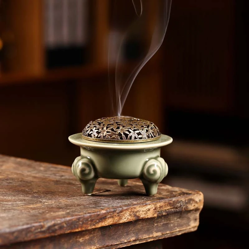 Yoga Fitness Board - Creative Ceramic Incense Burner Household Indoor
