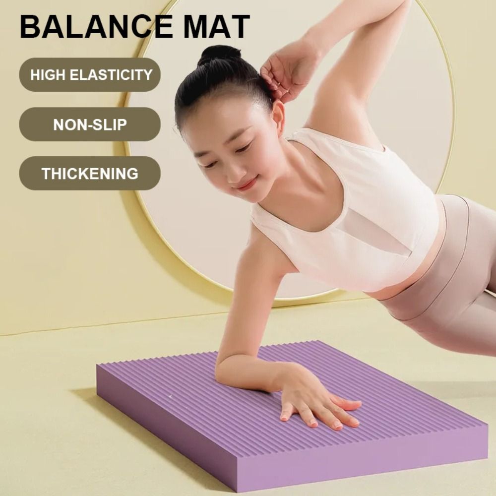 Yoga Fitness Board - Yoga Pad Fitness Board Support Balance