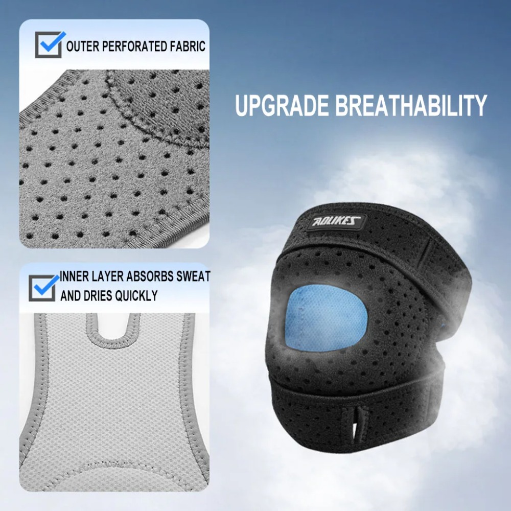 New 1PCS Patella Knee Brace Co - Knee Sleeve Compression reseña y precio