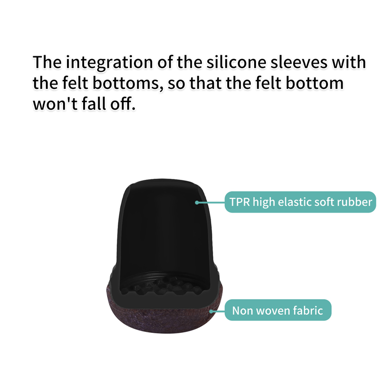 16PCS Black Silicone Chair Leg - Sit Up Bar Floor reseña y precio