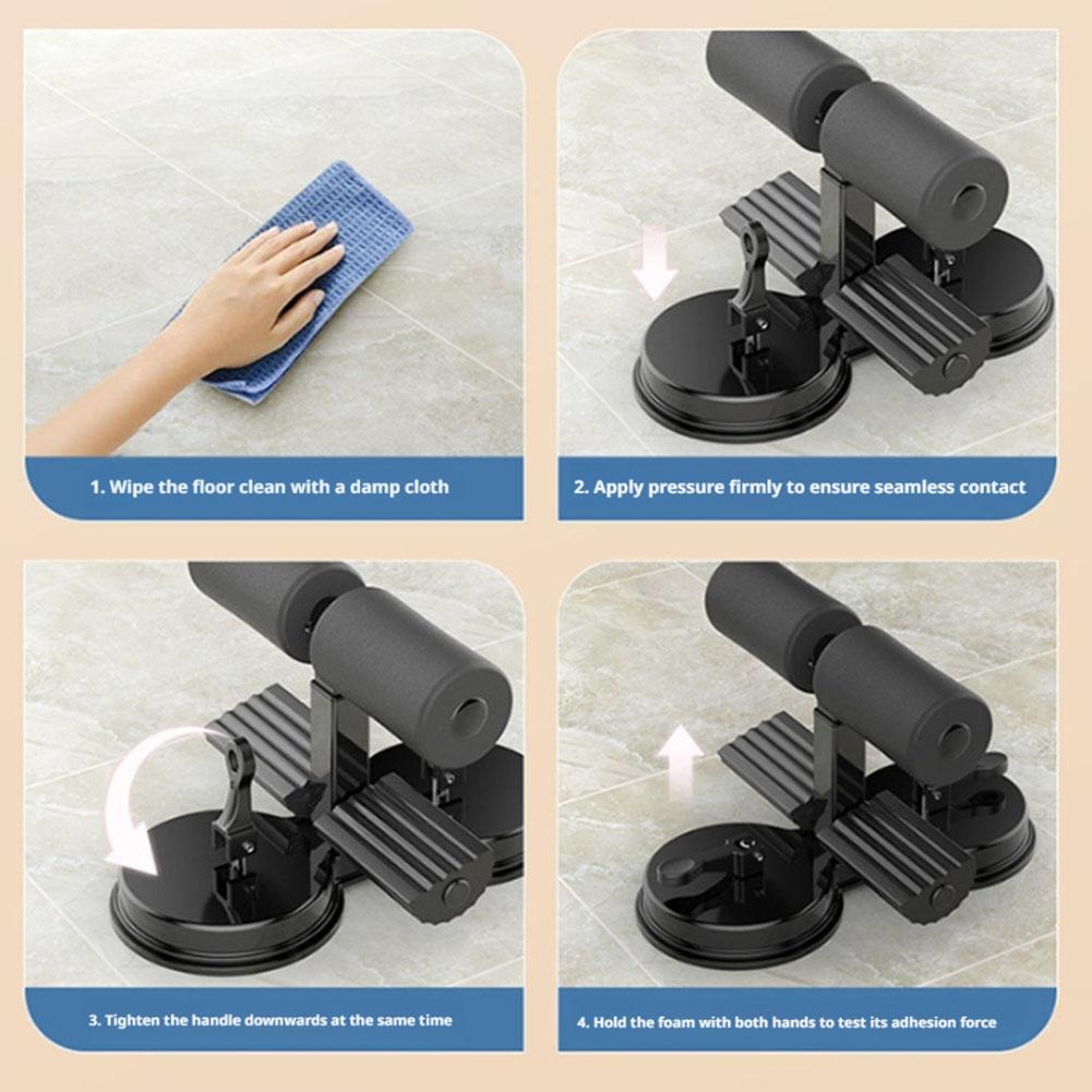 Sit Up Bar Foot Holder with 3  - Sit Up Bar Floor reseña y precio