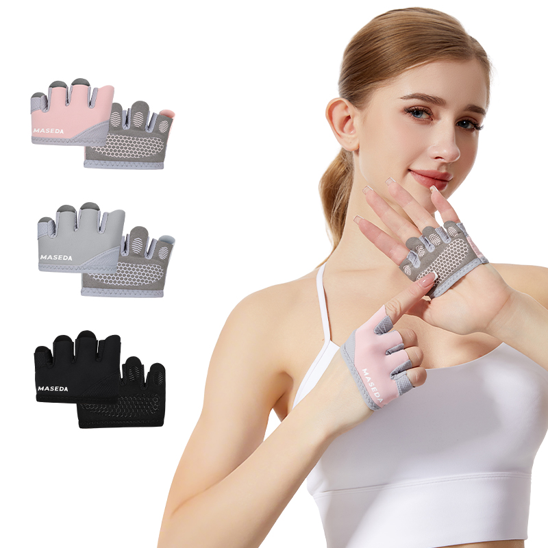 Pair of Fitness Fingerless Glo - Yoga Fitness & Nutrition Llp reseña y precio