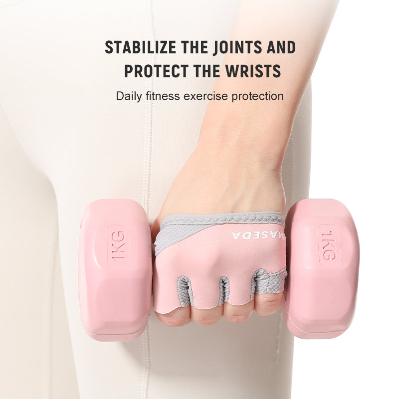 Pair of Fitness Fingerless Glo - Yoga Fitness & Nutrition Llp reseña y precio