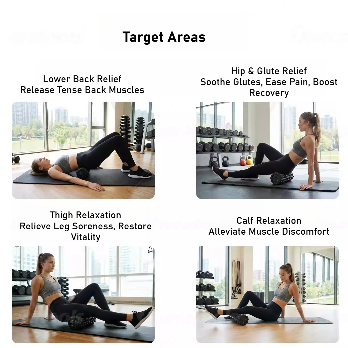 Electric Foam Roller Professio - Yoga Fitness Roller reseña y precio