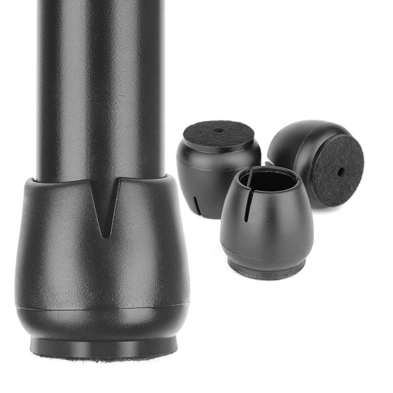 16PCS Black Silicone Chair Leg - Sit Up Bar Floor reseña y precio