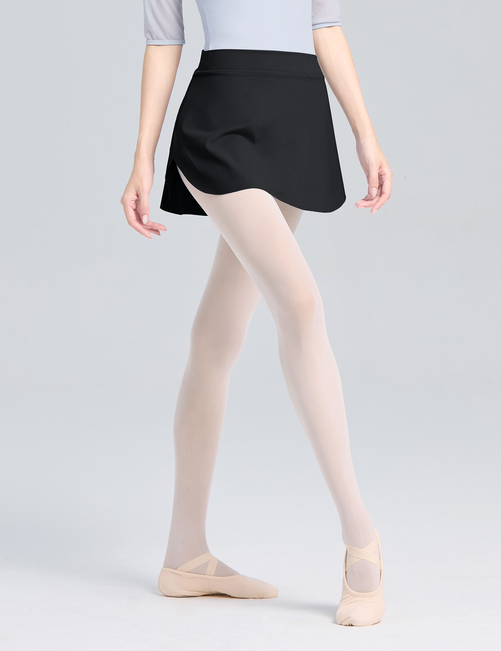 Women Side Split Dance Skirts  - Yoga Fitness Dress reseña y precio