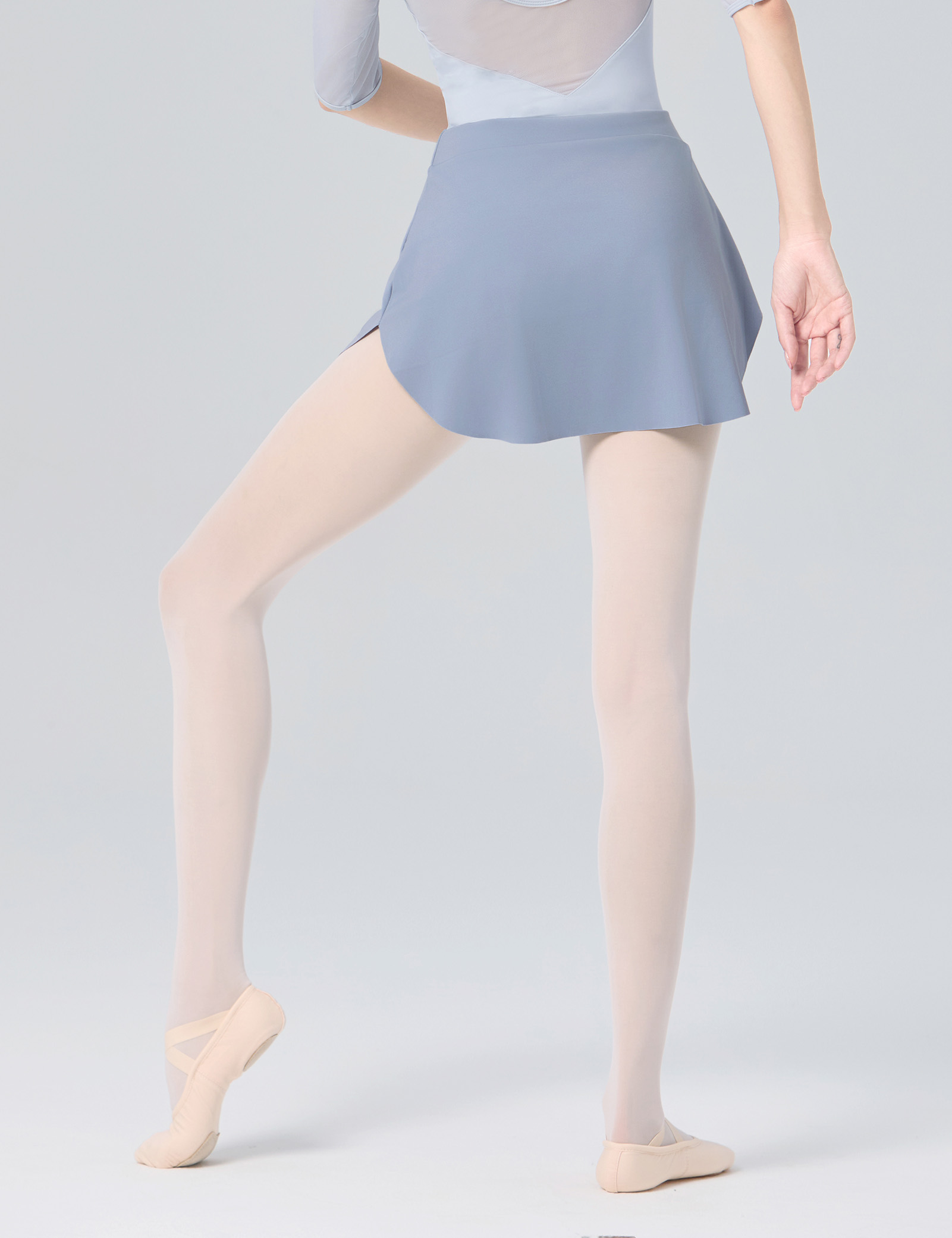 Women Side Split Dance Skirts  - Yoga Fitness Dress reseña y precio