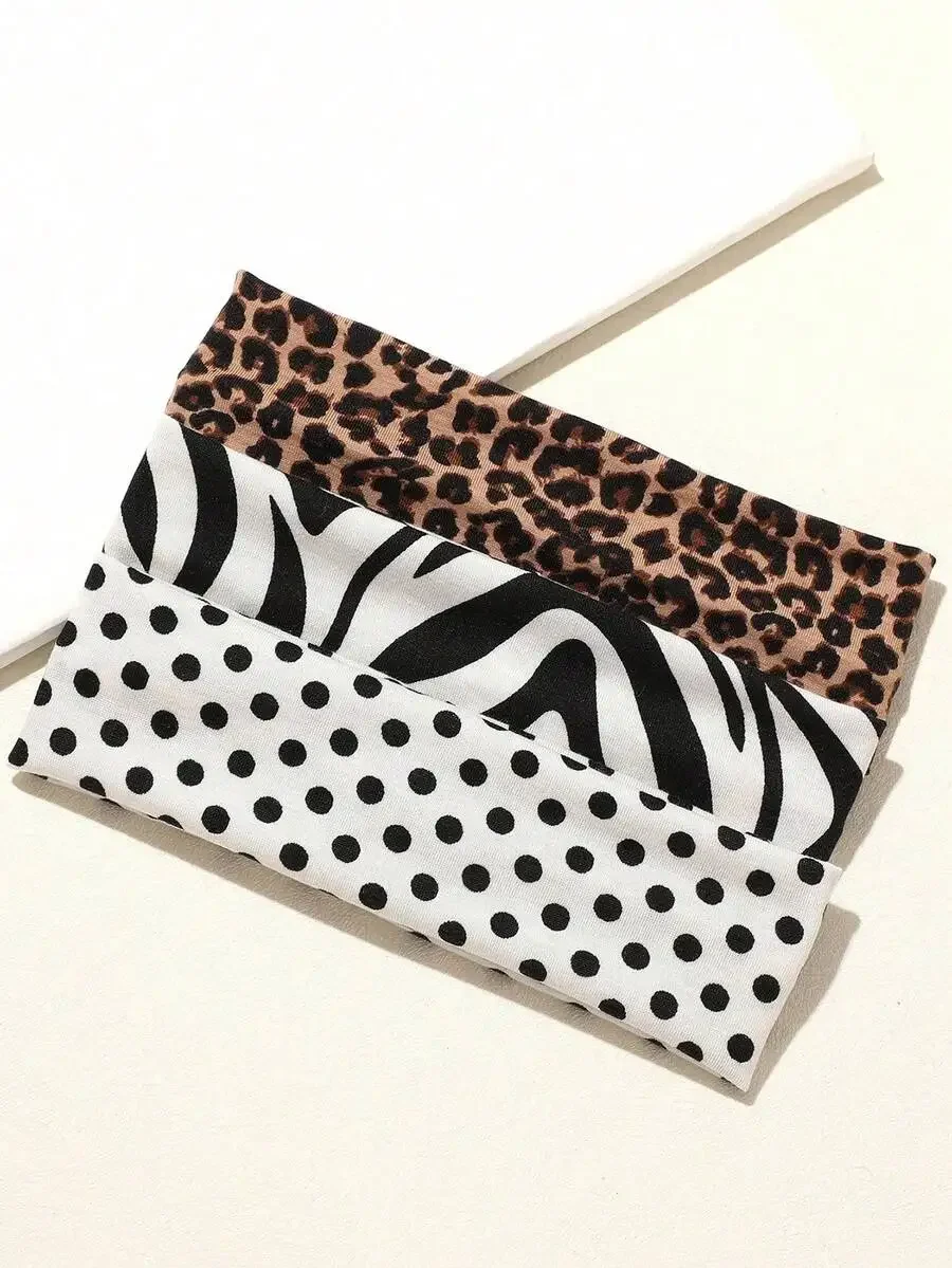 3pcs Black White Polka Dot Str - Yoga Daily Fitness reseña y precio
