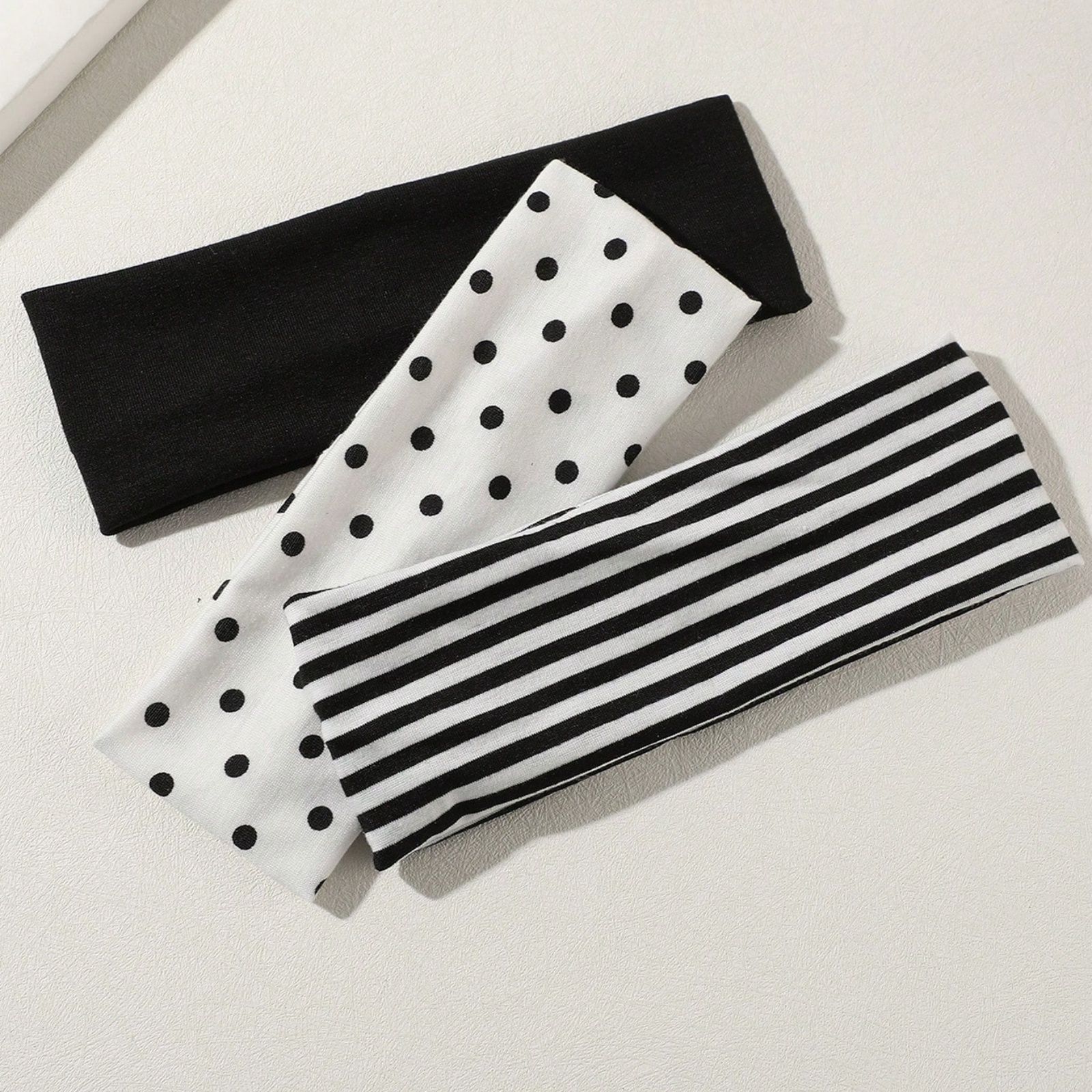 3Pcs Black & White Polka Dot S - Yoga Daily Fitness reseña y precio