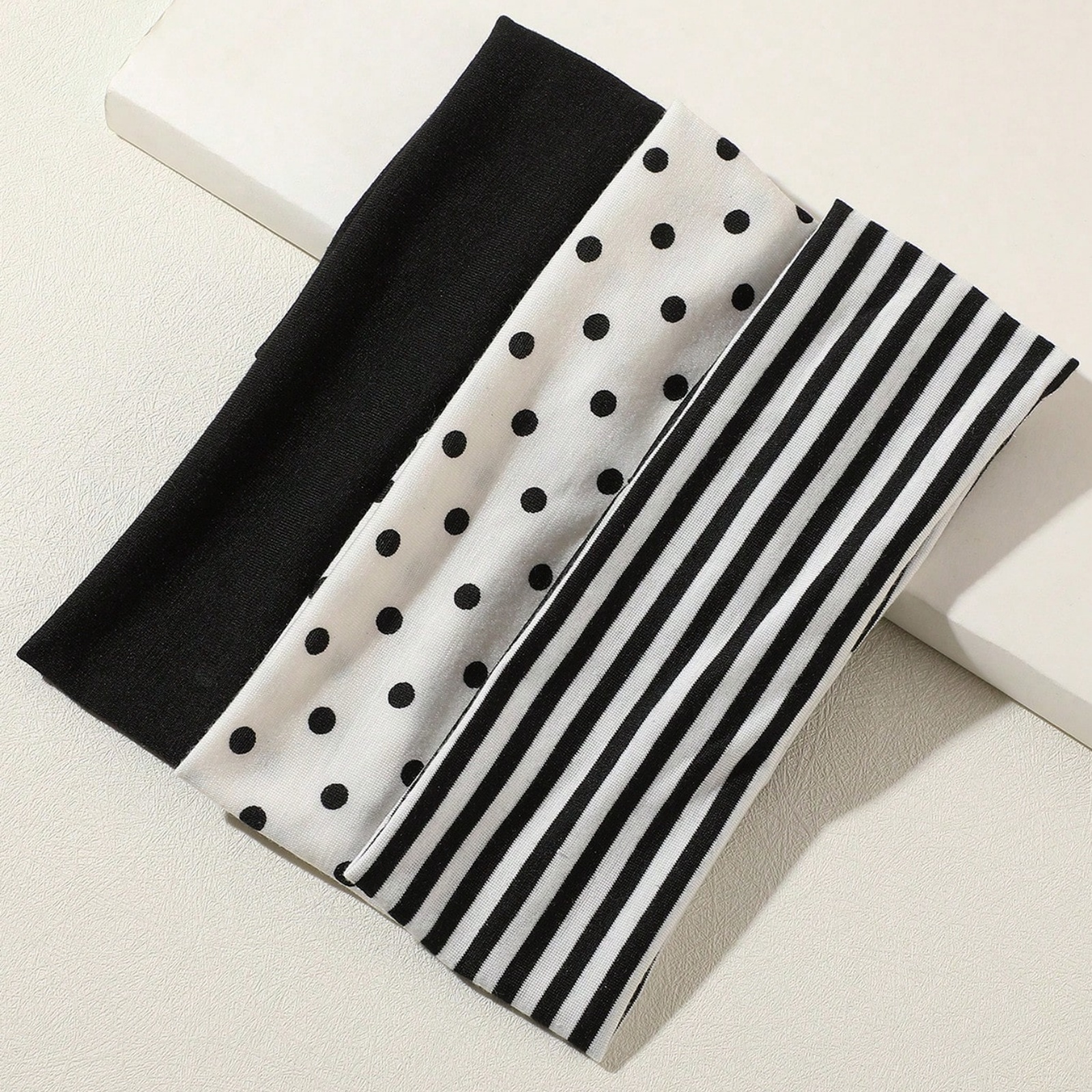 3Pcs Black & White Polka Dot S - Yoga Daily Fitness reseña y precio