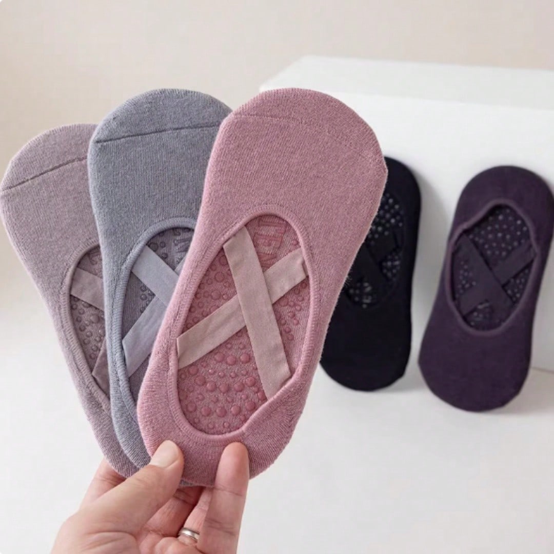 Anti-slip silicone sole yoga s - Yoga Daily Fitness reseña y precio