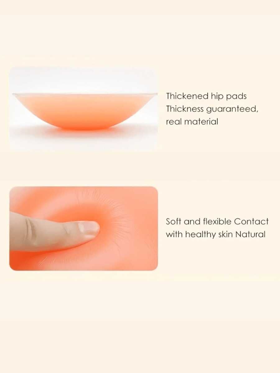 Silicone Butt Enhancement Pads - Yoga Fitness & Nutrition Llp reseña y precio