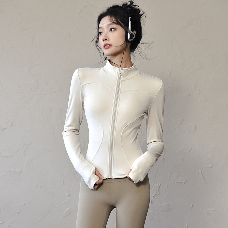 Long Sleeve Sports Jacket Wome - Yoga Fitness & Nutrition Llp reseña y precio