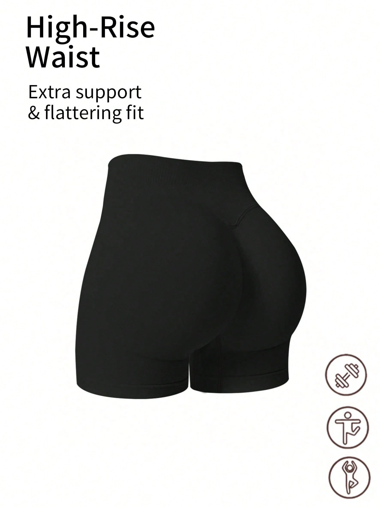 Y2K Style Dopamine Shorts With - Yoga Daily Fitness reseña y precio
