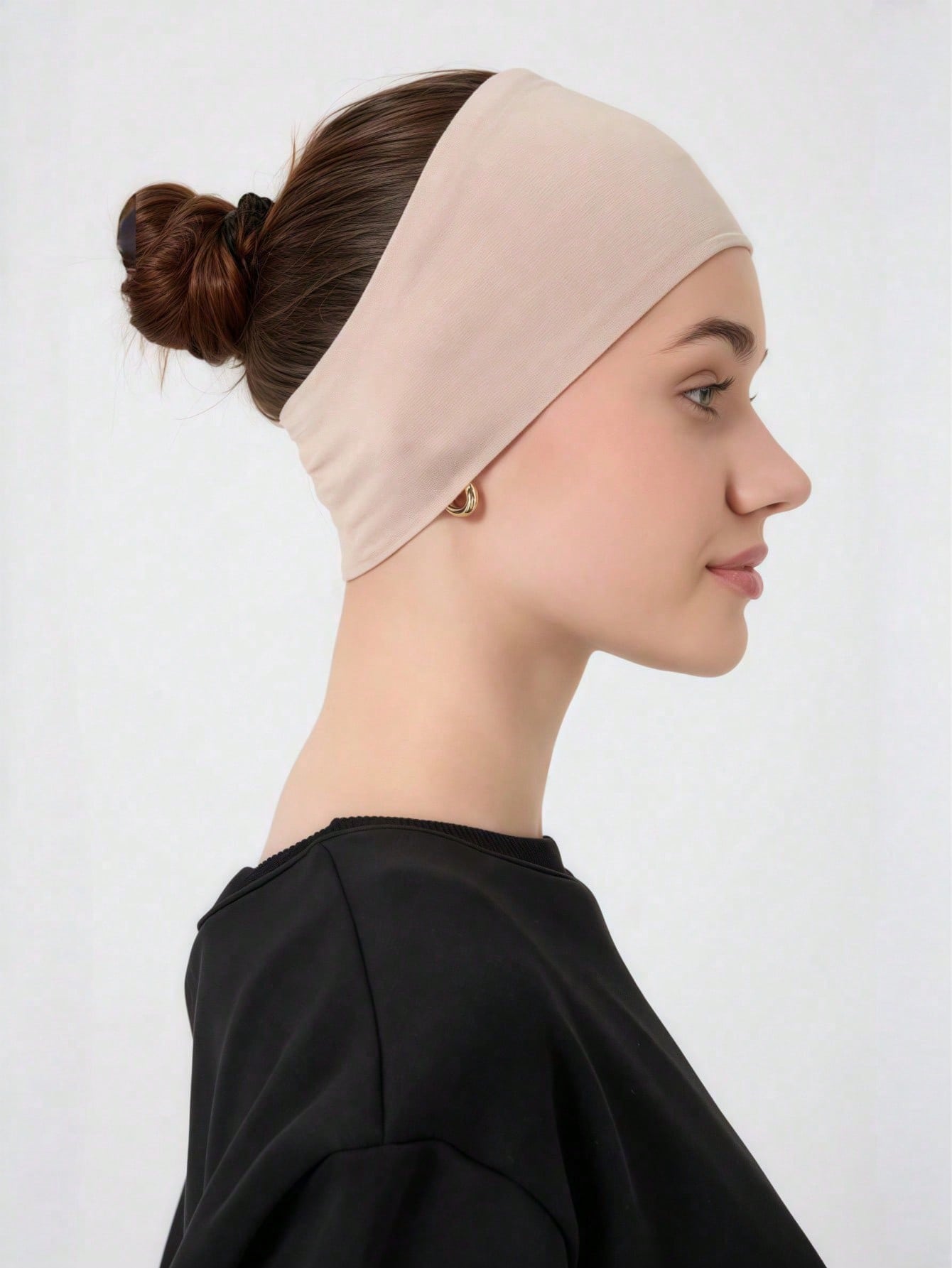 Nude Elastic Inner Hair Band:  - Yoga Daily Fitness reseña y precio