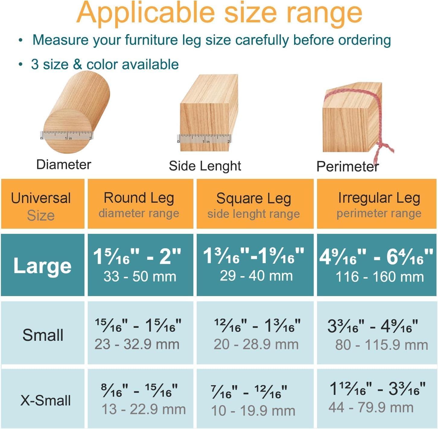 32 Pack Silicone Chair Leg Flo - Sit Up Bar Floor reseña y precio