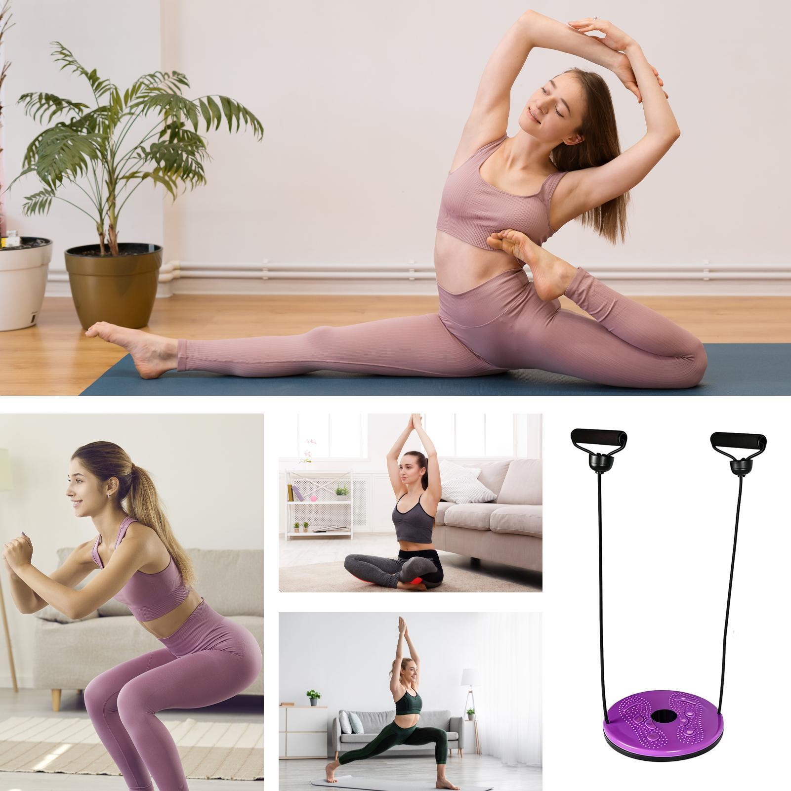 Twist Board For Exercise Abs B - Yoga Fitness Board reseña y precio