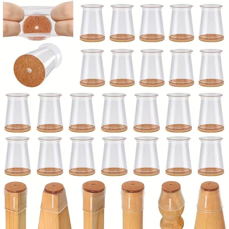 24pcs Extra Small Chair Leg Fl - Sit Up Bar Floor reseña y precio