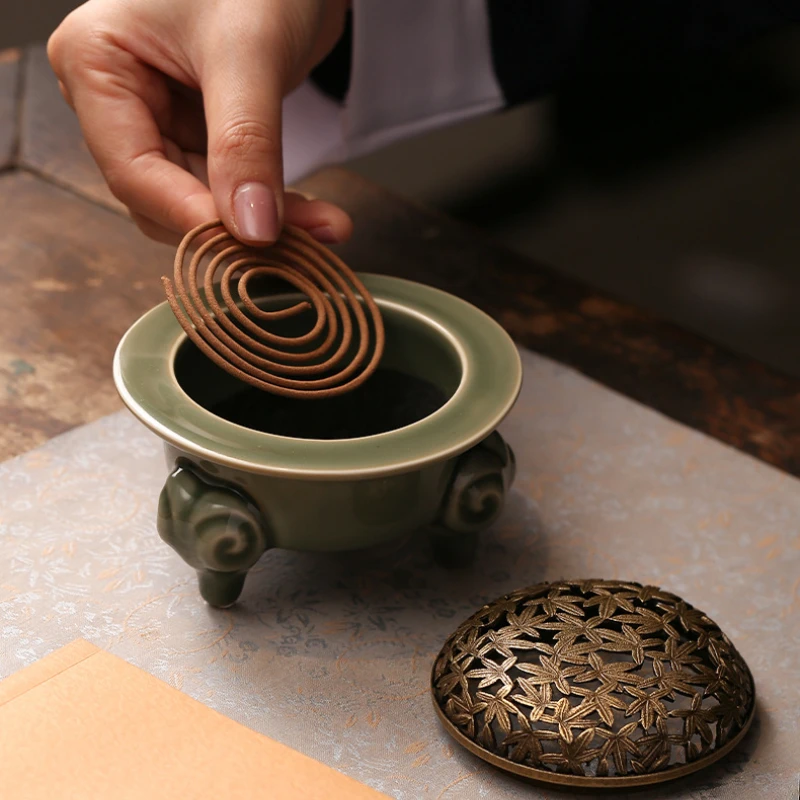 Creative Ceramic Incense Burne - Yoga Fitness Board reseña y precio