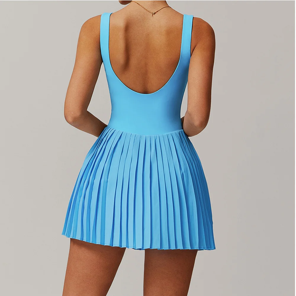 Yoga Set Naked Tennis Dress Wo - Yoga Fitness Dress reseña y precio