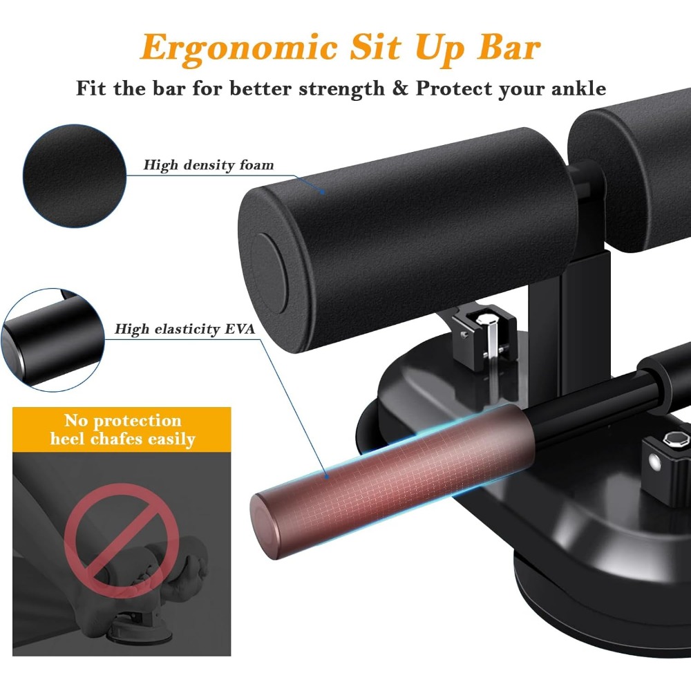 Sit Up Bar Floor, Portable Sit - Sit Up Bar Floor reseña y precio