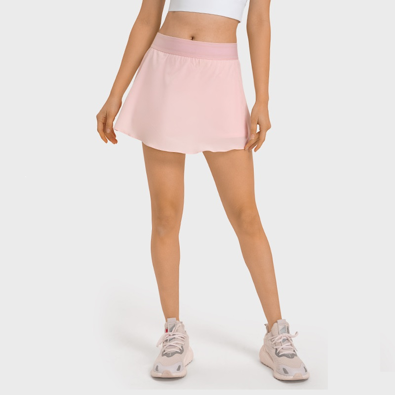 Women 2 In 1 Sport Tennis Skir - Yoga Fitness Dress reseña y precio