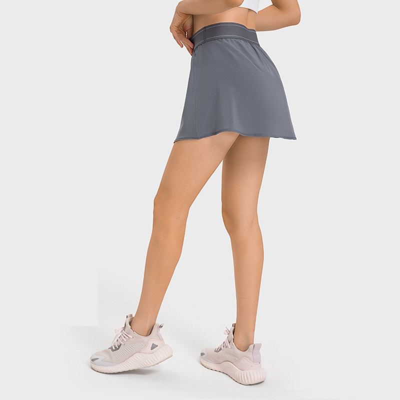 Women 2 In 1 Sport Tennis Skir - Yoga Fitness Dress reseña y precio