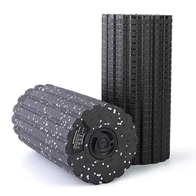 4-Speed Vibrating Electric Yog - Yoga Fitness Roller reseña y precio