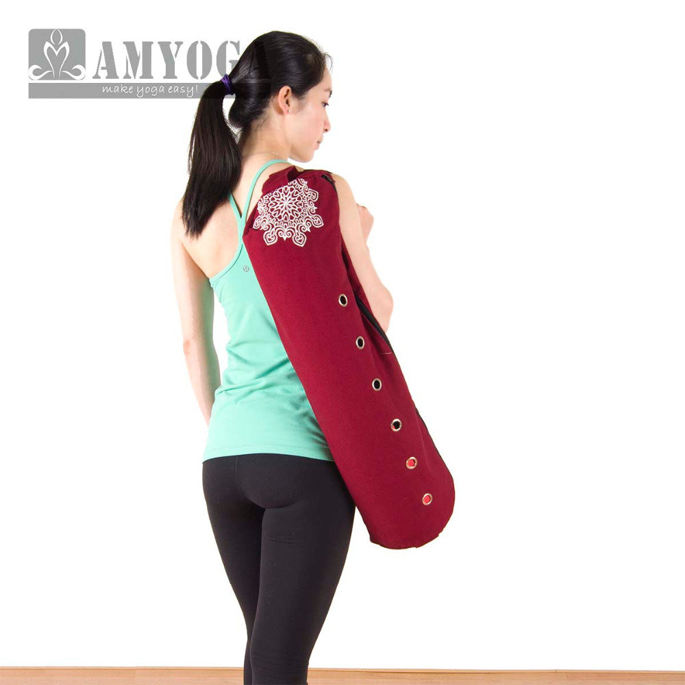 Canvas Yoga Mat Bag Single Sho - Yoga Fitness & Nutrition Llp reseña y precio