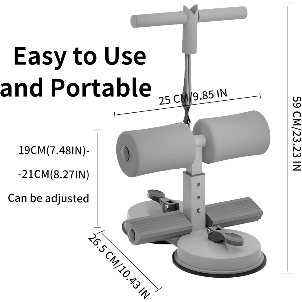 Sit Up Bar,Portable Adjustable - Sit Up Bar Floor reseña y precio