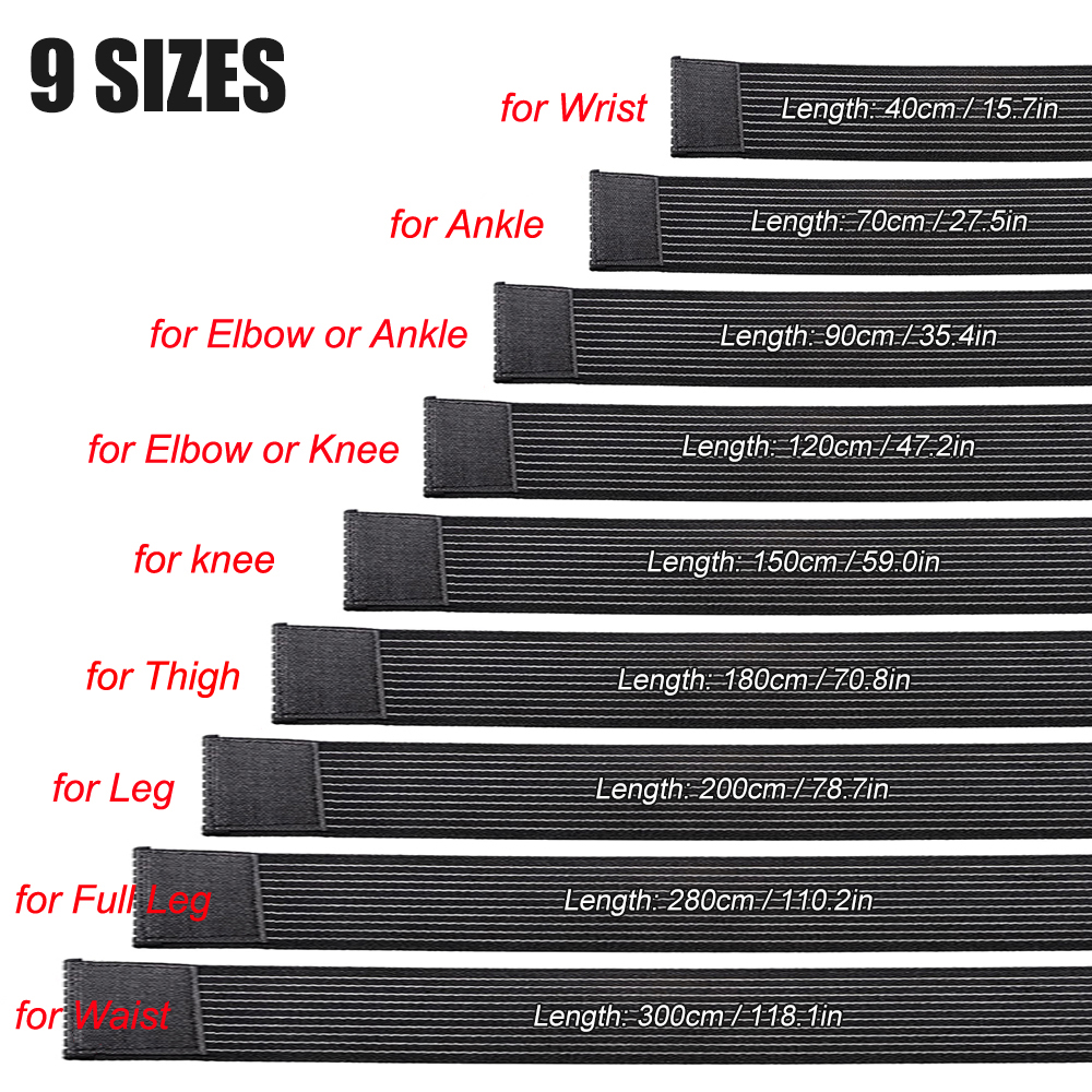 1PCS 40-300cm Compression Band - Knee Sleeve Compression reseña y precio