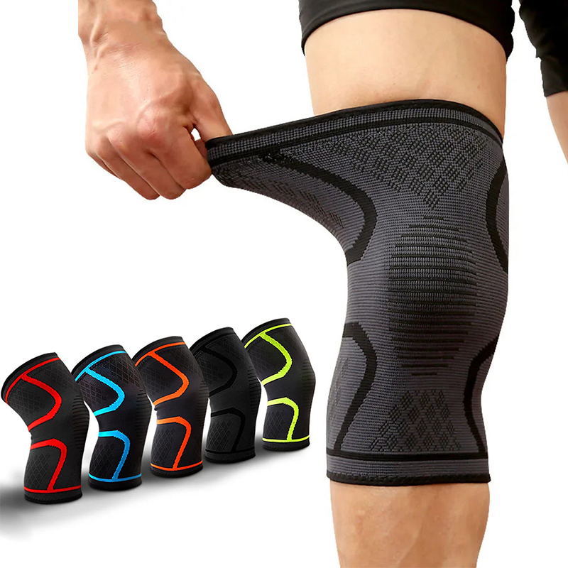 1PC Men Fitness Running Cyclin - Knee Sleeve Compression reseña y precio