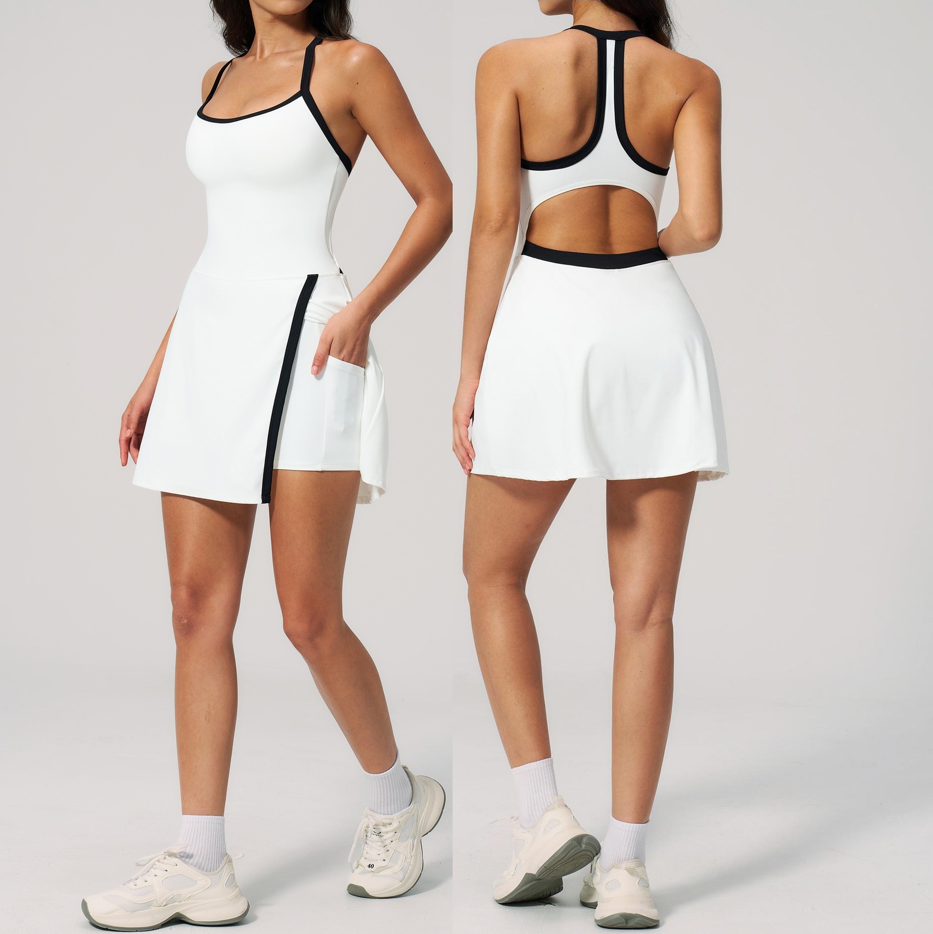 Women Golf Tennis Sport Skirts - Yoga Fitness Dress reseña y precio