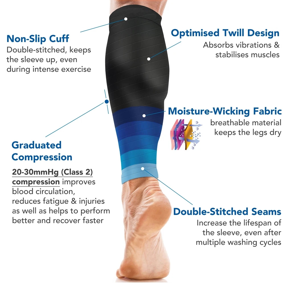 1Pair Calf Compression Sleeve  - Knee Sleeve Compression reseña y precio
