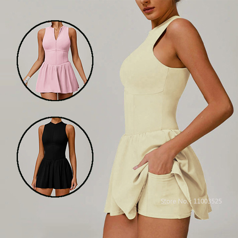 Women Golf Badminton Tennis Dr - Yoga Fitness Dress reseña y precio
