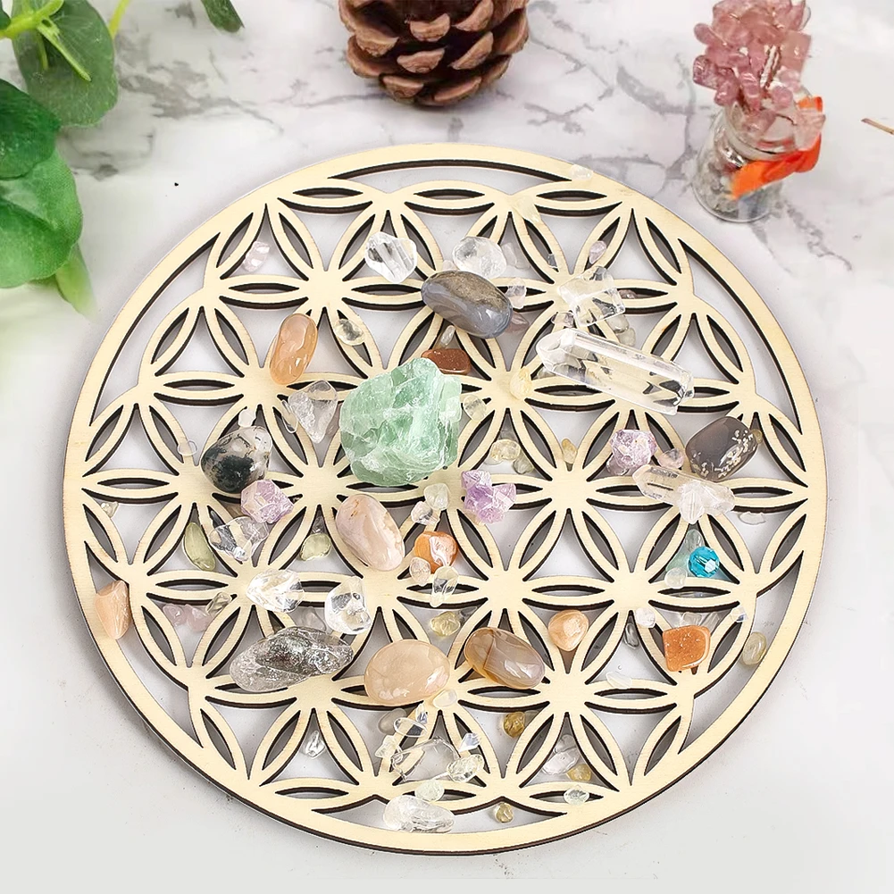 20cm Wooden Flower of Life Wal - Yoga Fitness Board reseña y precio