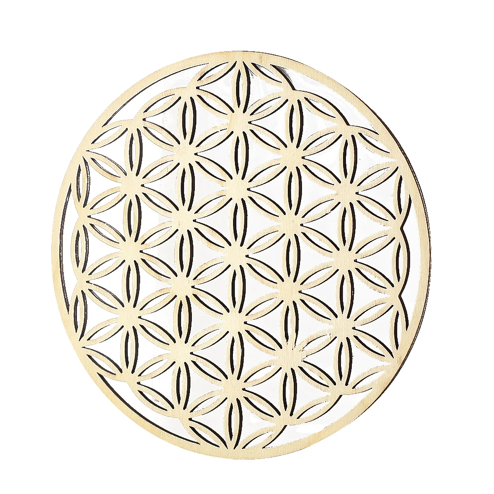 20cm Wooden Flower of Life Wal - Yoga Fitness Board reseña y precio