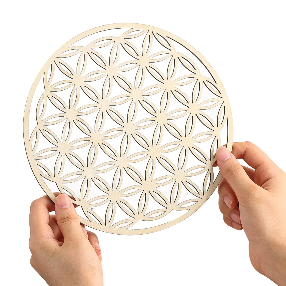 20cm Wooden Flower of Life Wal - Yoga Fitness Board reseña y precio