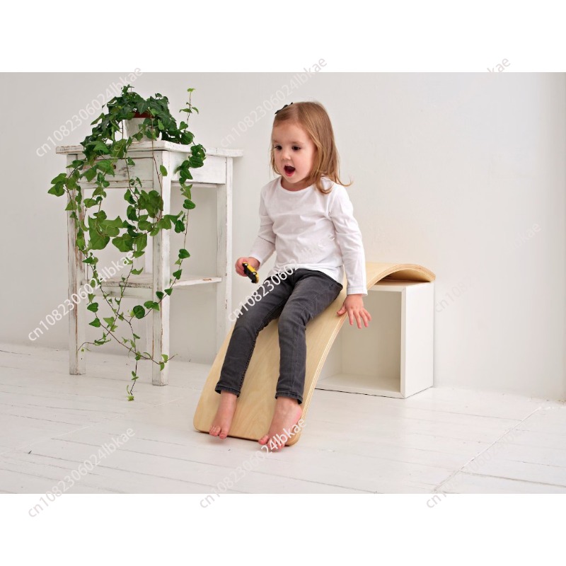 Kids wooden balance board mult - Yoga Fitness Board reseña y precio