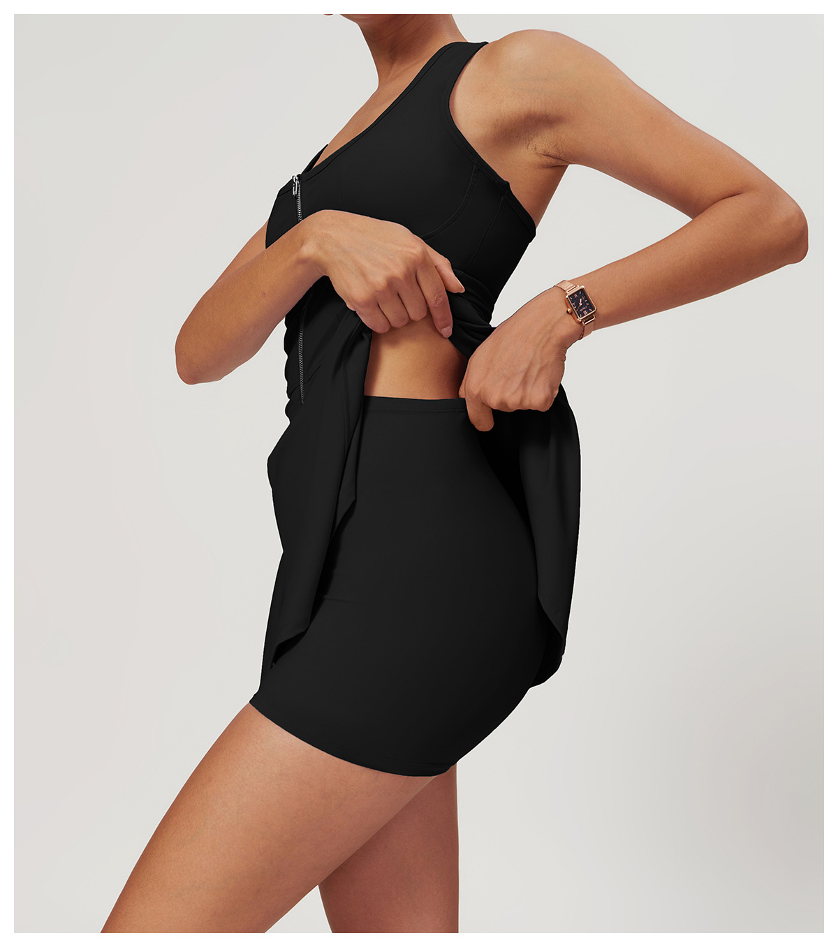 Naked Feeling Walk-proof Tenni - Yoga Fitness Dress reseña y precio