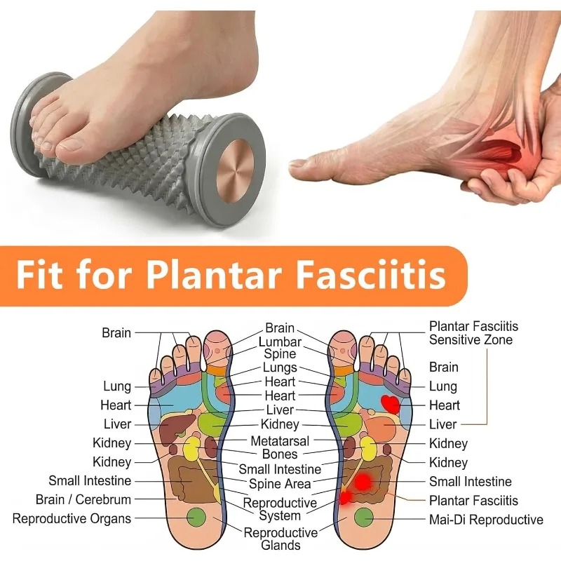 Practical Sole Massage Roller  - Yoga Fitness Roller reseña y precio